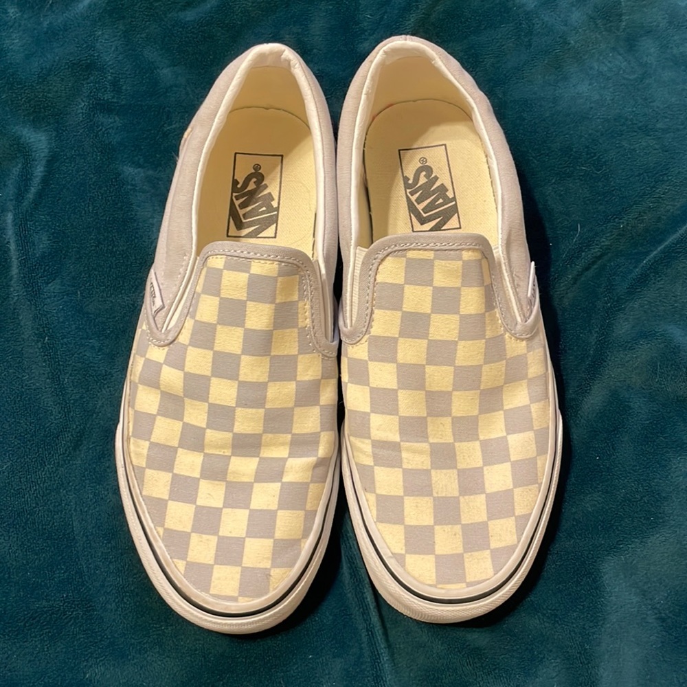 Checkered Vans